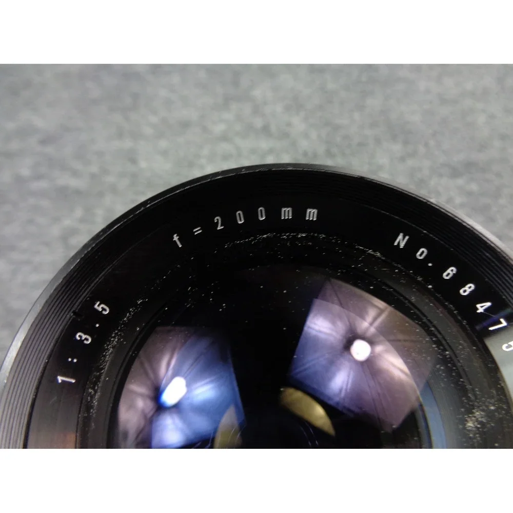 Vintage Tokina Tele f=200mm 1:3.5 Auto Telephoto Camera Lens Excellent